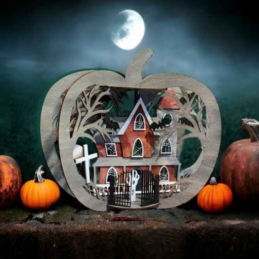 Zdjęcie oferty: Dekoracja Halloween lampion