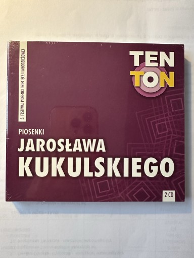 Zdjęcie oferty: Piosenki Jarosława Kukulskiego - Ten Ton