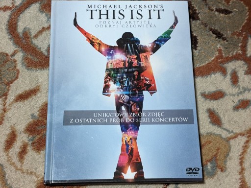 Zdjęcie oferty: Michael Jackson This is it DVD - napisy PL