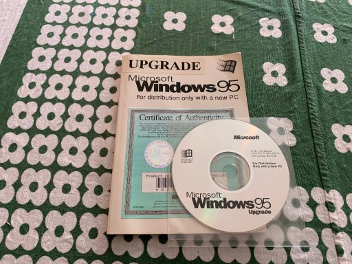 Zdjęcie oferty: Microsoft Windows 95, CD-ROM   system operacyjny  