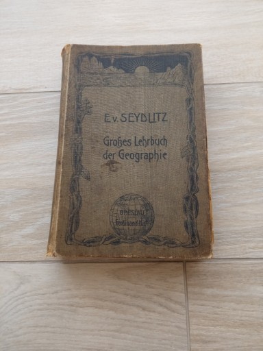 Zdjęcie oferty: Grosses Lehrbuch der Geographie Seydlitz 1902