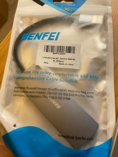 Zdjęcie oferty: Hub USB 3.0  BENFEI 4 port 