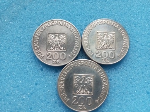 Zdjęcie oferty: 200 zł Mapka srebro x 3szt.