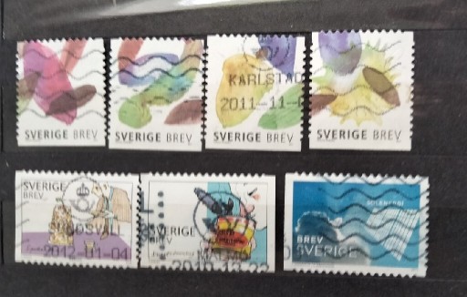 Zdjęcie oferty: Znaczki pocztowe kasowane Szwecji //b53