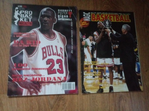 Zdjęcie oferty: Michael Jordan Magic Basketball 3/98 Probasket 4/9