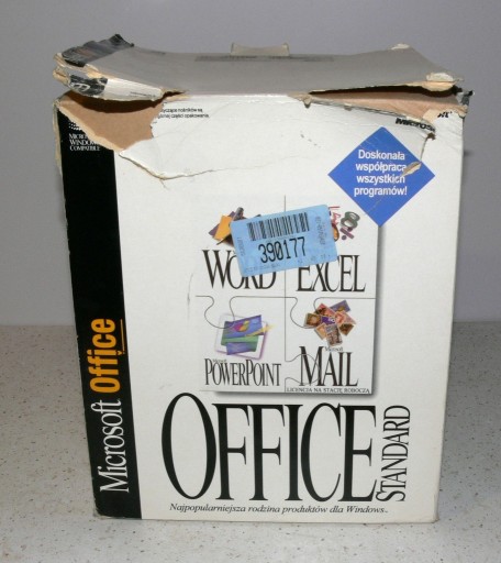 Zdjęcie oferty: Microsoft Office standard 4,2   1994
