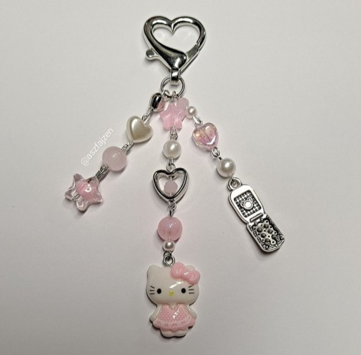 Zdjęcie oferty: Brelok Zawieszka Hello Kitty Coquette Sanrio Y2K