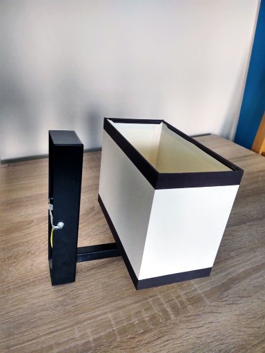 Zdjęcie oferty: Lampa oprawa ścienna natynkowa z abażurem
