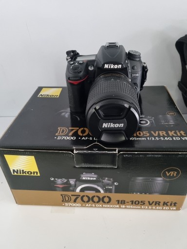 Zdjęcie oferty: Lustrzanka Nikon D7000 korpus +18-105 vr obiektyw