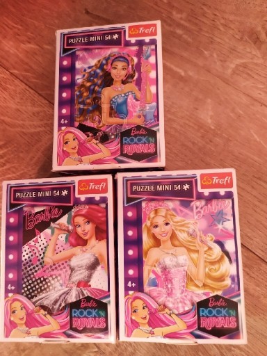 Zdjęcie oferty: Puzzle mini Barbie