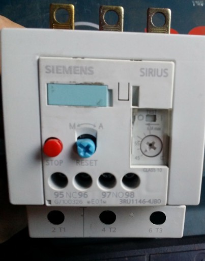 Zdjęcie oferty: Wyłącznik silnikowy termik Siemens 3RU1146-4JB0Z