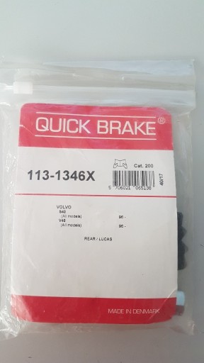 Zdjęcie oferty: Quick Brake 113-1346X Zestaw tulei prowadzących 