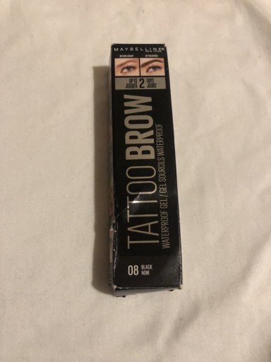 Zdjęcie oferty: MAYBELLINE TATTOO BROW WODOODPORNY ŻEL DO BRWI 08