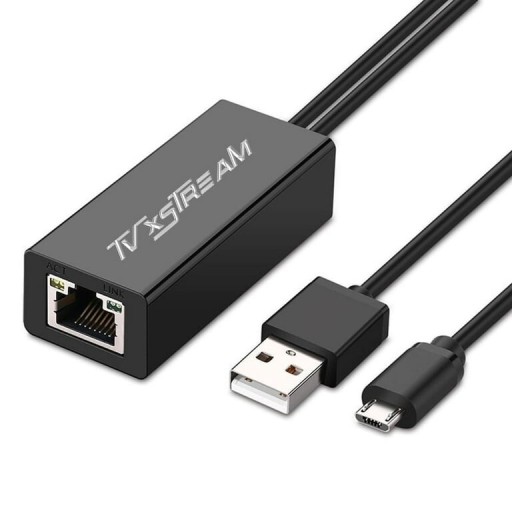 Zdjęcie oferty: Adapter Ethernet TV xStream Firestick Gen 2 i 4K Chromecast USB do RJ45