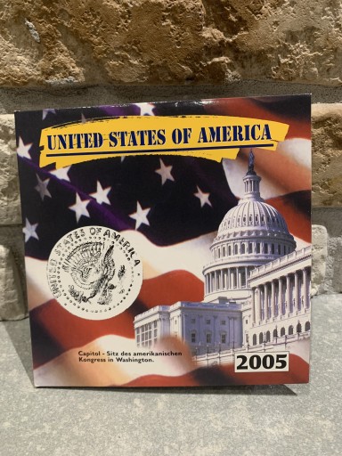 Zdjęcie oferty: Seria stany USA, 1/4 dolar, rok 2005, 5 monet