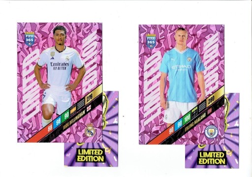 Zdjęcie oferty: KOMPLET 14 LIMITED XXL - FIFA 365 2024 MBAPPE SAKA