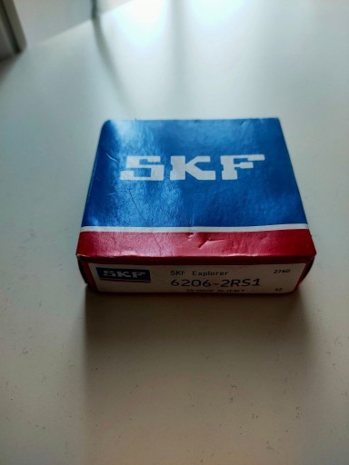 Zdjęcie oferty: ŁOŻYSKO SKF 6206-2RS1 30x62x16