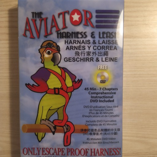 Zdjęcie oferty: Szelki dla papugi firmy Aviator, rozmiar M