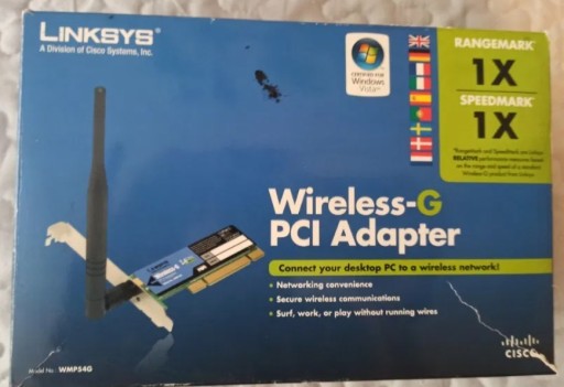 Zdjęcie oferty: Karta sieciowa Linksys WMP54G