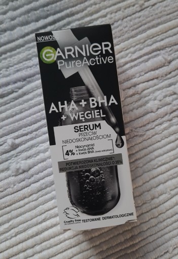 Zdjęcie oferty: GARNIER  - czarne serum na niedoskonałości