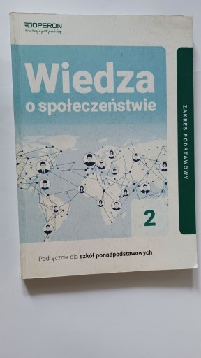 Zdjęcie oferty: WOS podręcznik zakres podstawowy