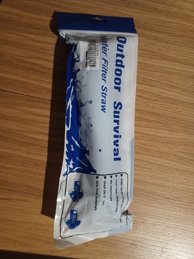 Zdjęcie oferty: Słomka życia filtr do wody słomkowy survival straw