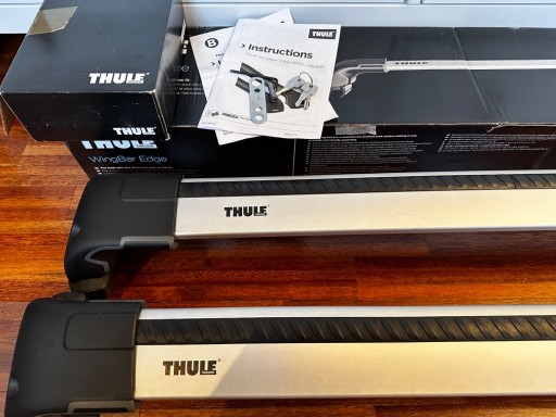 Zdjęcie oferty: Bagażnik belki THULE wingbar edge BMW 5 F10 sedan