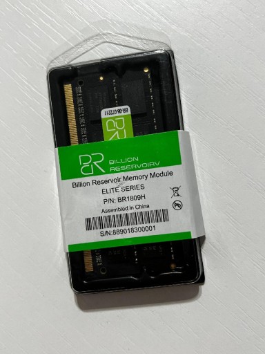 Zdjęcie oferty: Pamięć RAM DDR3 8gb Billion Reservoir Menory Module ELITE SERIES