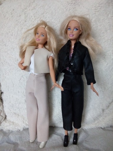 Zdjęcie oferty: Barbie 2 super komplety eco skórka + beżowy