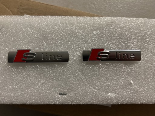 Zdjęcie oferty: Emblemat AUDI OE chrom S-Line 8N0853601A