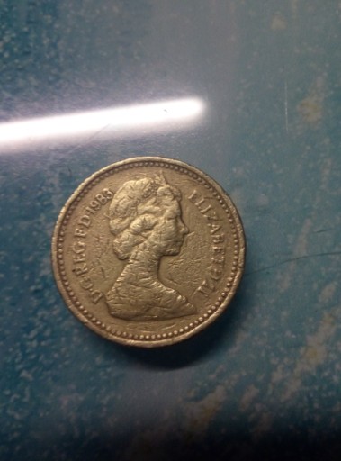 Zdjęcie oferty: One pound 1983 Elizabeth II