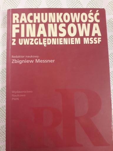 Zdjęcie oferty: Rachunkowość finansowa z uwzględnieniem MSSF
