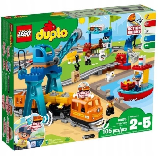 Zdjęcie oferty: LEGO Duplo 10875 Pociąg towarowy nowy