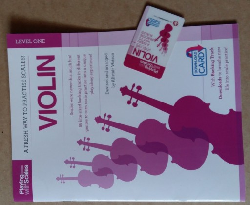 Zdjęcie oferty: VIOLIN LEVEL.1 + 68 TRACKS  CARD - A. WATSON