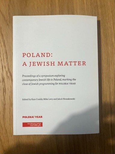 Zdjęcie oferty: Poland: a Jewish matter....