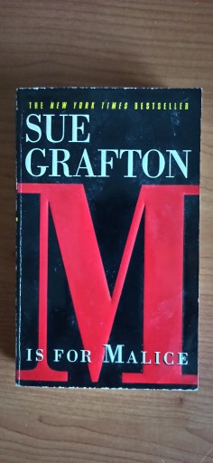 Zdjęcie oferty: "M" is for Malice Sue Grafton