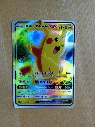 Zdjęcie oferty: Karta Pokemon Pikachu 005/026
