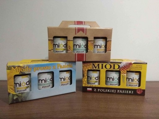 Zdjęcie oferty: MIÓD zestaw 3x315 ml