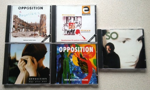 Zdjęcie oferty: OPPOSITION kolekcja 5 płyt CD