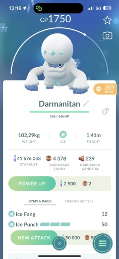 Zdjęcie oferty: Pokemon GO - Darmanitan (wymiana)