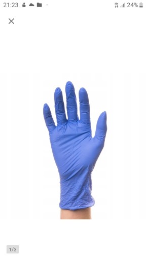 Zdjęcie oferty: rękawiczki nitrylowe 10 szt