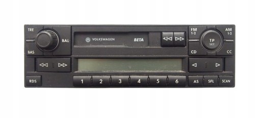 Zdjęcie oferty: Radio VW BETA / Radio Volkswagen 1999