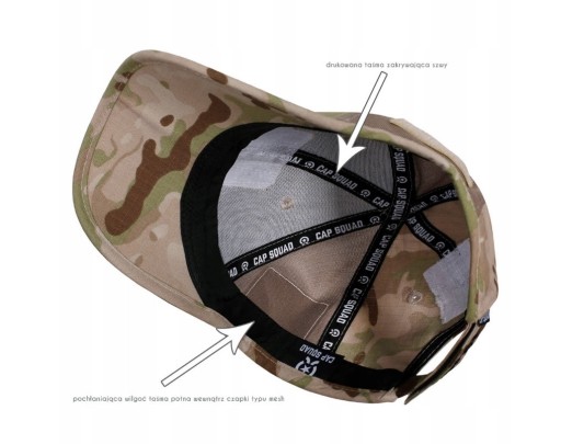 Zdjęcie oferty: czapka taktyczna z daszkiem- baseballówka Multicam