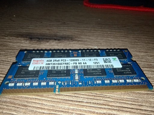 Zdjęcie oferty: Pamięć ram DDR3 4gb hynix laptopowa