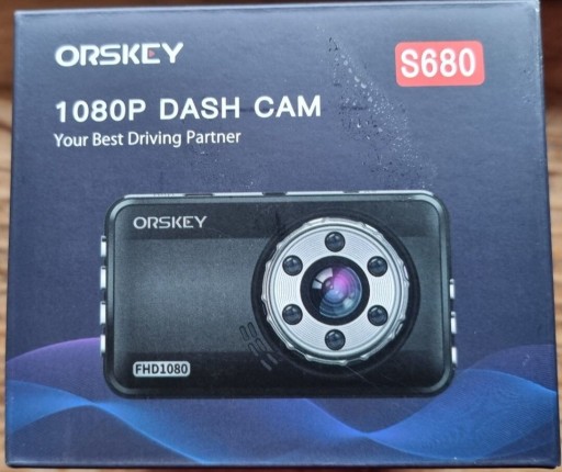 Zdjęcie oferty: Wideorejestrator ORSKEY 1080P s680 Full HD