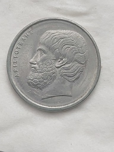 Zdjęcie oferty: 404 Grecja 5 drachm, 1984