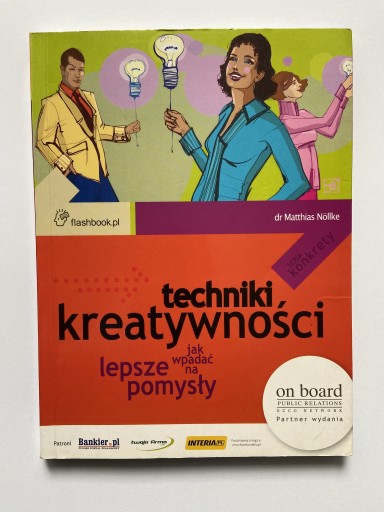 Zdjęcie oferty: Techniki kreatywności Matthias Nolke