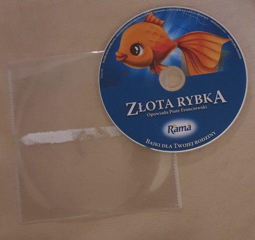 Zdjęcie oferty: płyta złota rybka opowiada Piotr Fronczewski