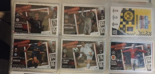 Zdjęcie oferty: Match attax 2023/24 Legendary Moments zestaw 6szt