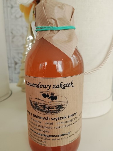 Zdjęcie oferty: Syrop z zielonych szyszek sosny - Domowy !